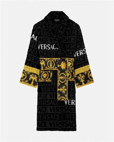 fake versace bathrobe mens|versace men's bathrobe sale.